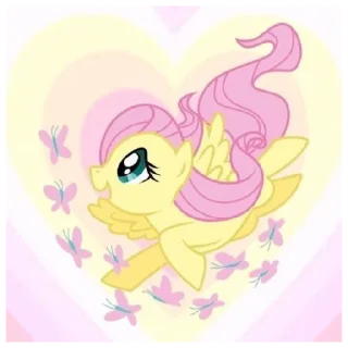 💗 emoji флаттершай и не только Telegram sticker 24 of 50