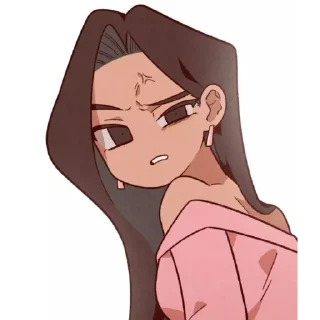 🤨 emoji я кохаю емі.⭐️ @darra0 ★🎀 Telegram sticker 5 of 75