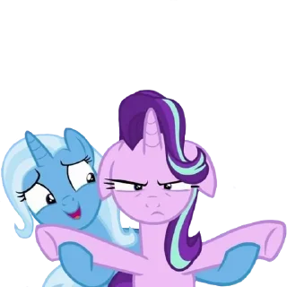 😁 emoji Star/Trixie | @MyLittlePony_bots Telegram sticker 6 of 40