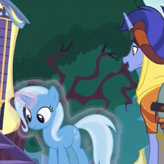 ⬆️ emoji Trixie | @MLP_AnimatedStickers Telegram sticker 23 of 50