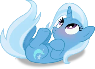 💞 emoji Trixie | @MyLittlePony_bots Telegram sticker 12 of 108