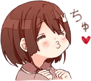 😘 emoji RAPAN • @punipuni_stickers Telegram sticker 5 of 40