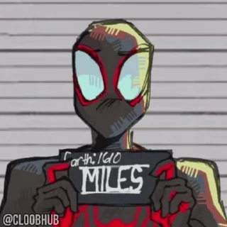 ❌ emoji @CLOOBHUB ⌥ SPIDER-VERSE ЧЕЛОВЕК-ПАУК СТИКЕРЫ ТГ Telegram sticker 16 of 25