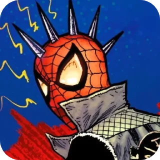 🫨 emoji Spider-Punk ➩ @Earth928B Telegram sticker 12 of 45