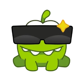 😎 emoji ам ням Telegram sticker 5 of 6