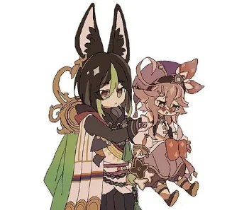 😋 emoji Dori☆genshin Telegram sticker 9 of 41