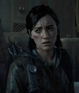 😞 emoji the last of us Telegram sticker 23 of 41