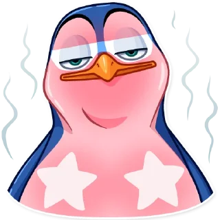 🥵 emoji Penguin Kevin Telegram sticker 20 of 25
