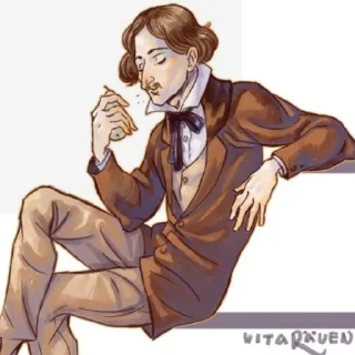 ✨ emoji 👑Николай Васильевич Гоголь👑 Telegram sticker 6 of 100