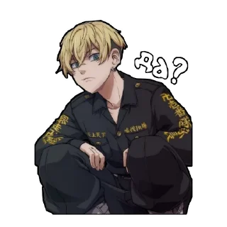 🤨 emoji Токийские мстители Telegram sticker 16 of 18
