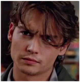 🤨 emoji Johnny Depp Telegram sticker 20 of 24