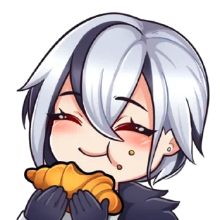 🥐 emoji A R L E C C H I N O Telegram sticker 11 of 11