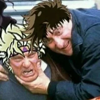 😫 emoji JoJo Meme 2 @diosstickers Telegram sticker 15 of 120