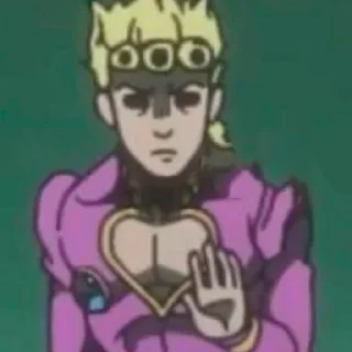 😠 emoji JoJo MeMe 5 @diosstickers Telegram sticker 14 of 120
