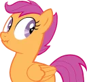 ☺️ emoji Scootaloo Telegram sticker 15 of 31