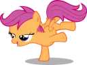☺️ emoji Scootaloo Telegram sticker 8 of 31