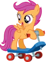 ☺️ emoji Scootaloo Telegram sticker 13 of 31