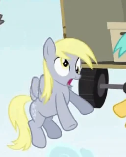 😬 emoji Derpy | @MLP_AnimatedStickers Telegram sticker 24 of 49