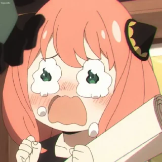 😭 emoji Анечка (@hitrohvost_vibe @hitrohvost_stickers ) Telegram sticker 23 of 44