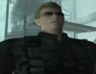 🌟 emoji Albert Wesker RE:Code Veronica Telegram sticker 19 of 73