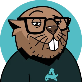 🤓 emoji Aurora Telegram sticker 14 of 34