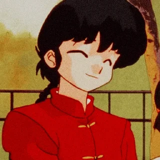 😊 emoji Ranma 1/2 @pyrozochek Telegram sticker 19 of 109