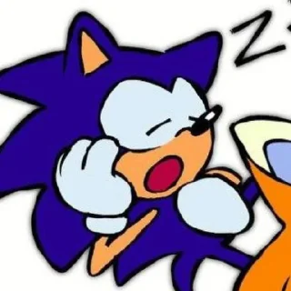 🟦 emoji Sonic Telegram sticker 21 of 41