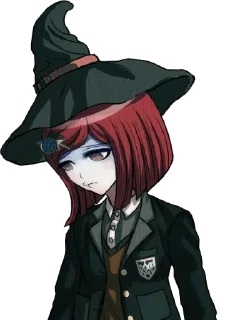 😞 emoji 🎩✨H i m i k o  Y u m e n o  b y @wanna_s_l_e_e_p ❤️🎲 Telegram sticker 18 of 120