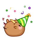 🥳 emoji Птичка Киви @TgSticker Telegram sticker 15 of 27