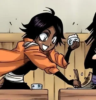 🧨 emoji yoruichi shinoin by @xarmaxx Telegram sticker 24 of 35