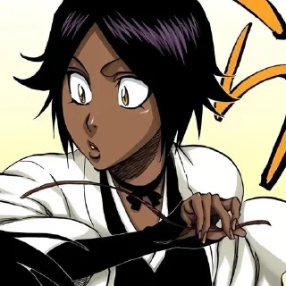 🌟 emoji Yoruichi Shihoin Telegram sticker 6 of 50