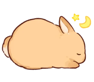 🐰 emoji 🥕  ⊹ кроля    ֗  @stickers_emoji_R1N ✧ Telegram sticker 16 of 40