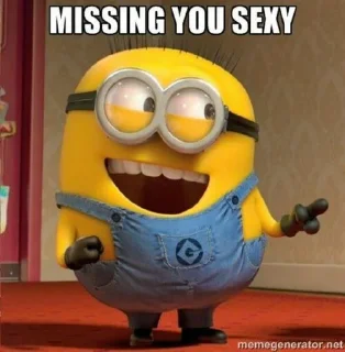 😏 emoji minions Telegram sticker 14 of 33