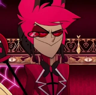 🎴 emoji Alastor @Serebrealstik @Darkhote @TgEmodziBot Telegram sticker 15 of 120