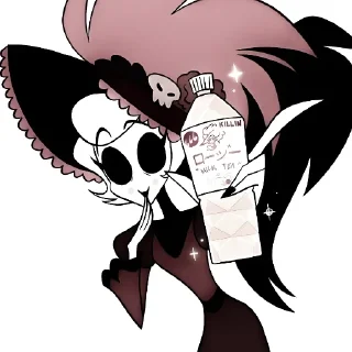 🎴 emoji Rosie HotelHazbin @Serebrealstik Telegram sticker 11 of 45