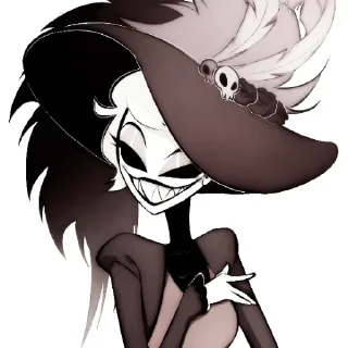 🎴 emoji Rosie HotelHazbin @Serebrealstik Telegram sticker 7 of 45