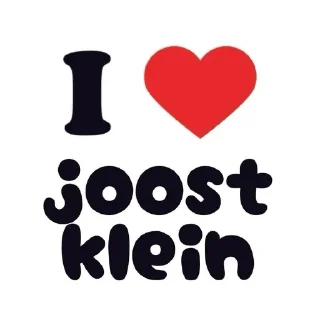 ❤ emoji Joost Klein Telegram sticker 14 of 53