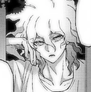 Sticker from nagito komaeda