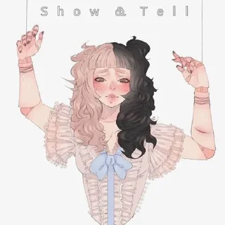 😥 emoji Melanie_Martinez Telegram sticker 19 of 23