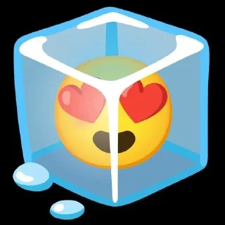 🌟 emoji 🧊Coldemoji🧊 Telegram sticker 16 of 120