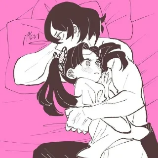 👩‍❤️‍💋‍👨 emoji Demonslayer Telegram sticker 12 of 50