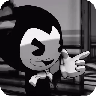 😏 emoji Bendy//Welcome Home Telegram sticker 16 of 56