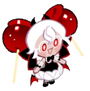 🤩 emoji Candy apple cookie @zeronyaaan @TgEmodziBot Telegram sticker 21 of 58