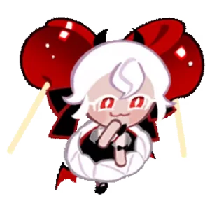 🤩 emoji Candy apple cookie @zeronyaaan @TgEmodziBot Telegram sticker 19 of 58