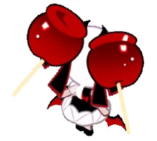🤩 emoji Candy apple cookie @zeronyaaan @TgEmodziBot Telegram sticker 15 of 58