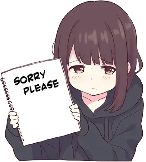 🥺 emoji Kurumi Chan Pt.3 @jp_stickers Telegram sticker 13 of 40