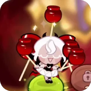 🤩 emoji Candy Apple Cookie🍭🍎 @TgEmodziBot Telegram sticker 24 of 52