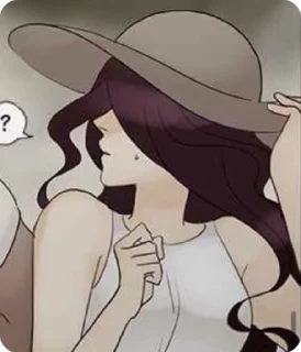 😶 emoji 💙 Emilia /by @angeldokidoki 💛 Telegram sticker 23 of 108