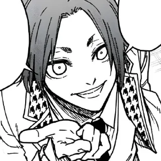 😁 emoji Mikage Reo Telegram sticker 21 of 30