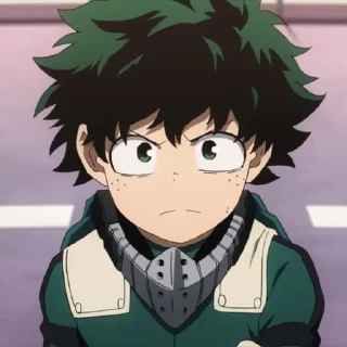 🌟 emoji Деку/Мидория Telegram sticker 10 of 58